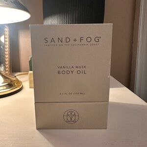 Vanilla Musk Body Oil - sand + fog